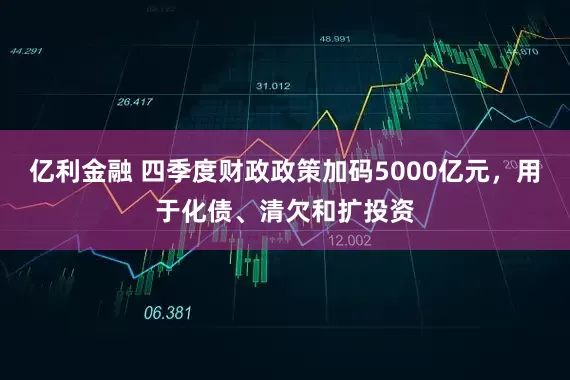 亿利金融 四季度财政政策加码5000亿元，用于化债、清欠和扩投资